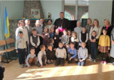 Архієпископ Кульбокас відвідав католицьку гімназію в Києві