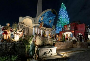 Відбулася інавгурація різдвяної ялинки та вертепу на площі Святого Петра